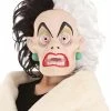 Disney 101 Dalmatians Cruella De Vil Latex Mask -Disney shop 101 dalmatians cruella de vil latex mask