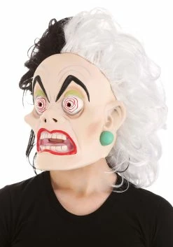 Disney 101 Dalmatians Cruella De Vil Latex Mask -Disney shop 101 dalmatians cruella de vil latex mask alt 2