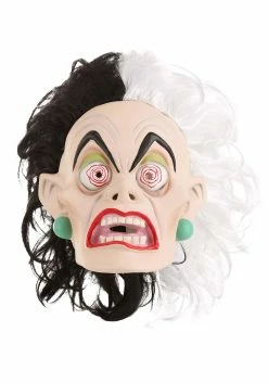 Disney 101 Dalmatians Cruella De Vil Latex Mask -Disney shop 101 dalmatians cruella de vil latex mask alt 3