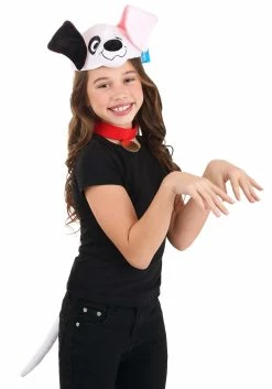 Disney 101 Dalmatians Patch Headband, Collar, And Tail Kit -Disney shop 101 dalmatians patch headband collar tail kit alt 7