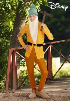 Disney Snow White Bashful Dwarf Costume For Adults