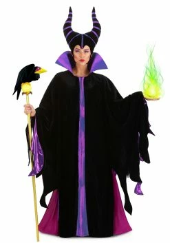 Disney Classic Maleficent Costume For Adults -Disney shop adult classic maleficent costume alt 2