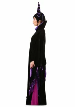 Disney Classic Maleficent Costume For Adults -Disney shop adult classic maleficent costume alt 4
