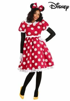 Disney Deluxe Minnie Mouse Adult Costume -Disney shop adult deluxe minnie mouse costume alt 5