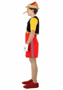Deluxe Disney Pinocchio Costume For Adults -Disney shop adult deluxe pinocchio costume alt 2