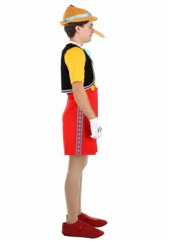 Deluxe Disney Pinocchio Costume For Adults -Disney shop adult deluxe pinocchio costume alt 3