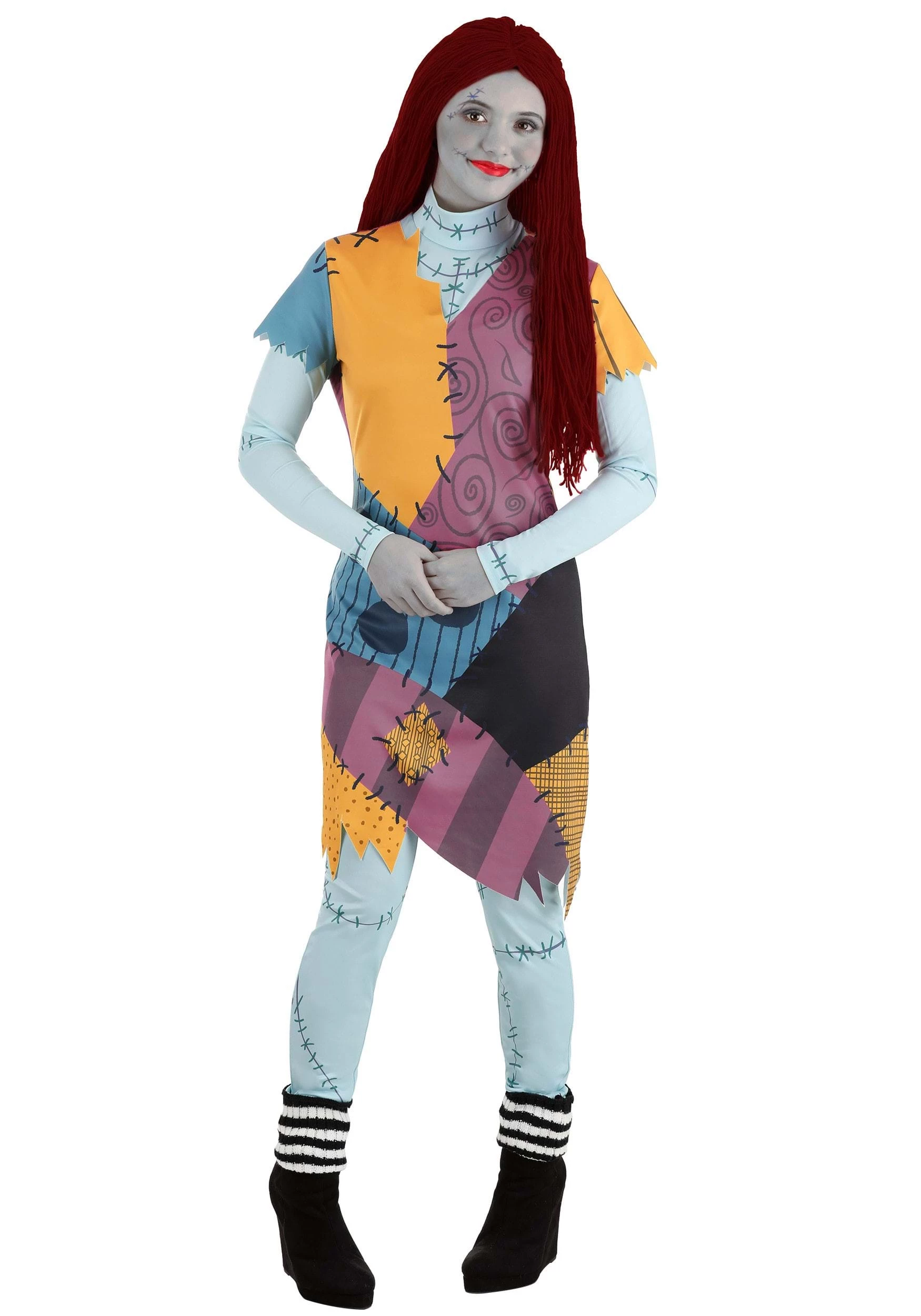 Armada Adult Deluxe Disney Nightmare Before Christmas Sally Costume 5 Armada Adult Deluxe Disney Nightmare Before Christmas Sally Costume - Image 3