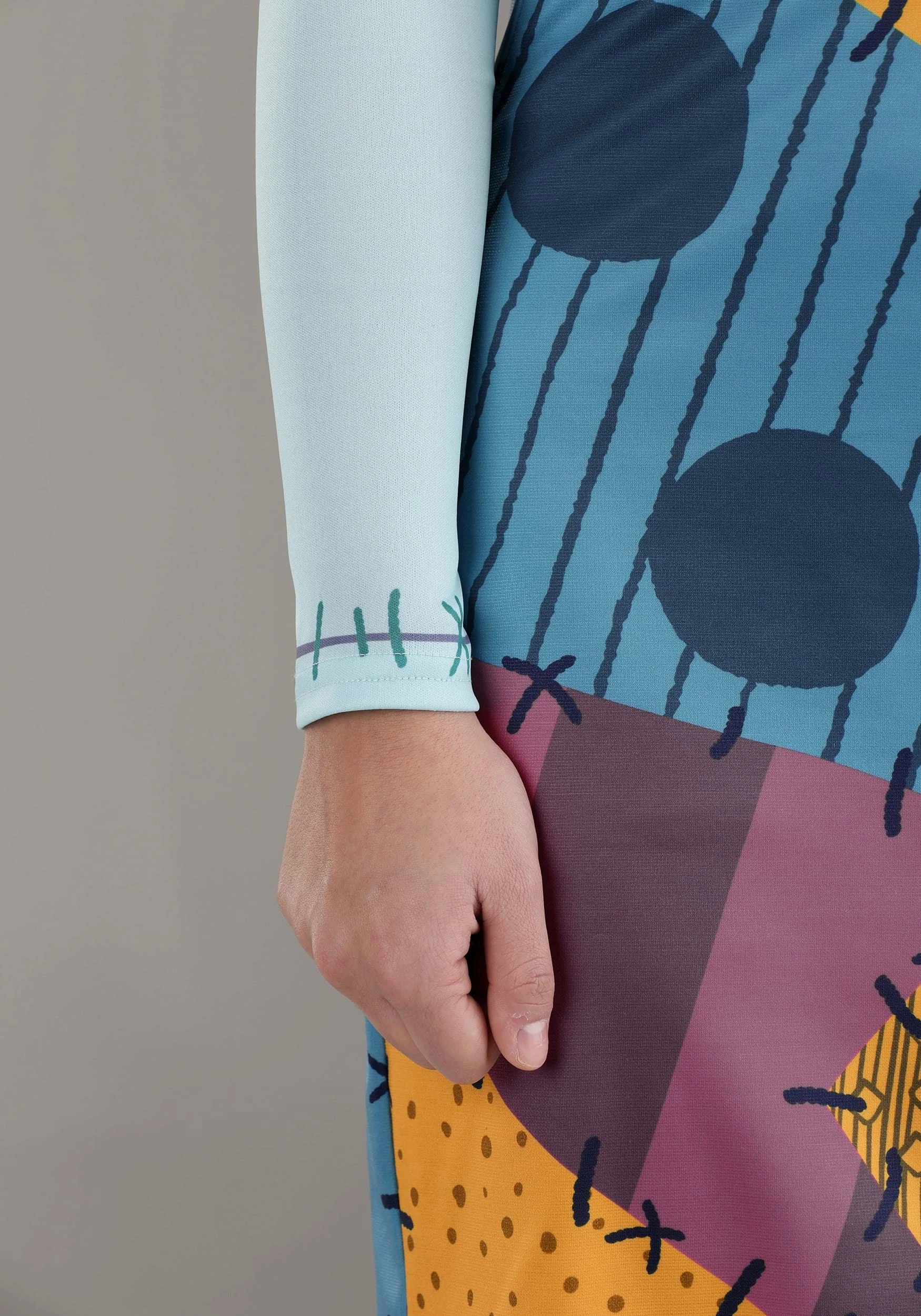 Armada Adult Deluxe Disney Nightmare Before Christmas Sally Costume 11 Armada Adult Deluxe Disney Nightmare Before Christmas Sally Costume - Image 9