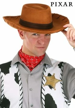 Disney Deluxe Woody Cowboy Costume Hat For Adults
