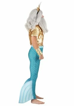 Disney The Little Mermaid King Triton Costume For Men -Disney shop adult king triton costume alt 12