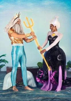 Disney The Little Mermaid King Triton Costume For Men -Disney shop adult king triton costume alt 4