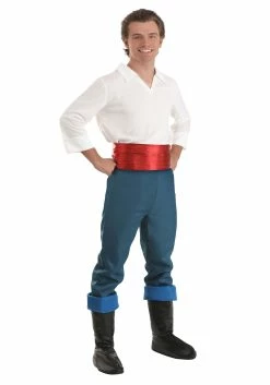 Armada Disney The Little Mermaid Prince Eric Costume For Men -Disney shop adult prince eric costume alt 7