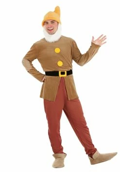 Men's Disney Snow White Sneezy Dwarf Costume -Disney shop adult sneezy dwarf costume alt 6