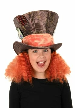 Disney Alice In Wonderland Child Mad Hatter Costume Hat