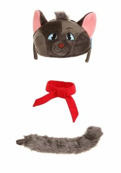 Disney Aristocats Berlioz Plush Headband, Collar & Tail Costume Kit -Disney shop aristocats berlioz plush headband collar tail k alt 5