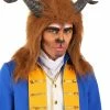 Disney Beast Costume Hood With Horns -Disney shop beast hood with horns update