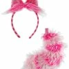 Disney Cheshire Cat Ears And Tail Costume Accessory -Disney shop cheshire cat ears and tail accessory