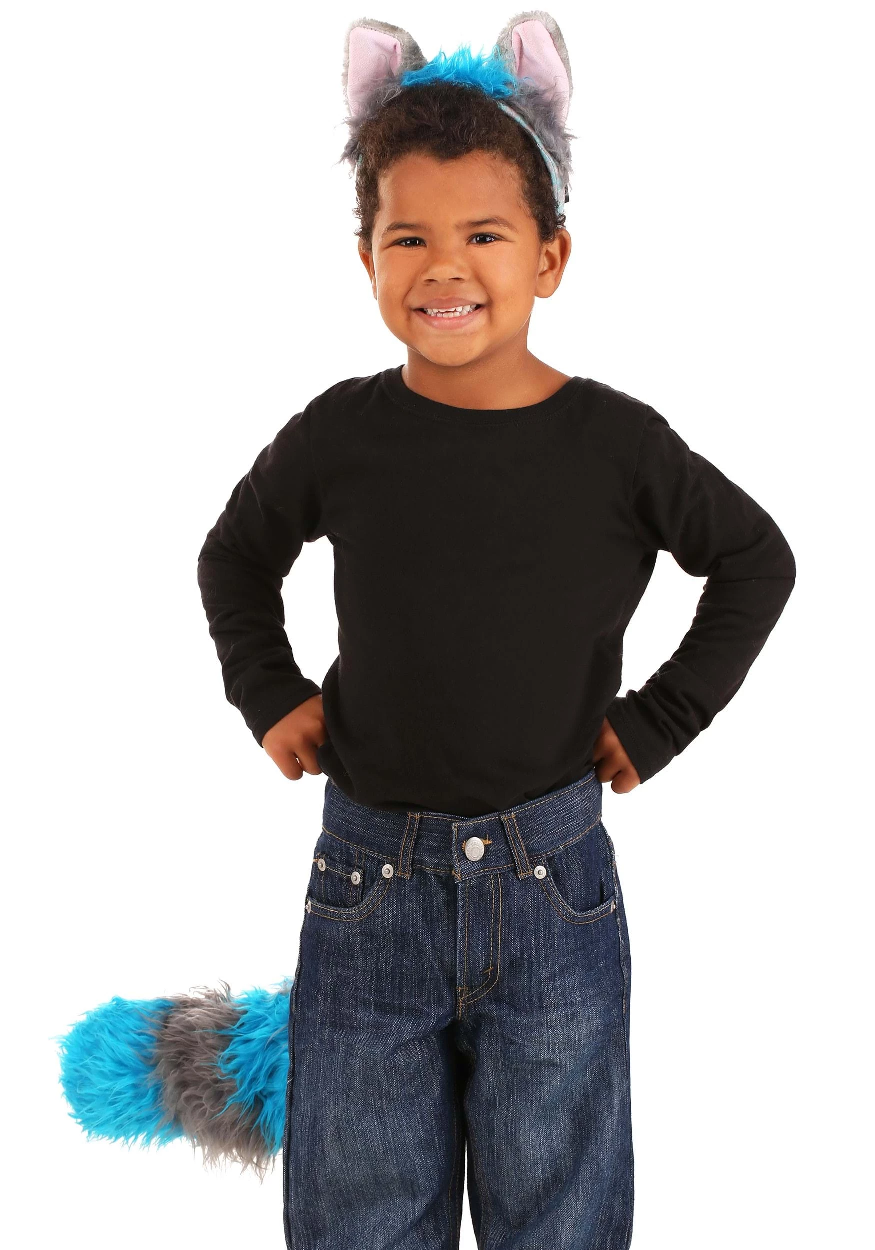 Disney Cheshire Cat Ears Deluxe Headband & Tail Kit 3 Disney Cheshire Cat Ears Deluxe Headband & Tail Kit