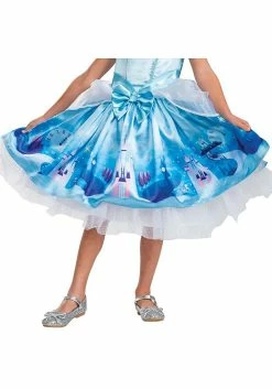 Disguise Disney Deluxe Girl's Cinderella Toddler Costume -Disney shop deluxe toddler cinderella costume alt 3