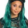 Disguise Disney Descendants 3 Girls Uma Wig -Disney shop descendants 3 girls uma wig