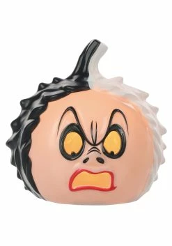 Disney Light Up Cruella 3 Inch Pumpkin Decoration