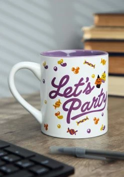 Mickey And Minnie Mouse Let's Party Disney Halloween Mug -Disney shop disney halloween mickey minnie lets party mug alt 2