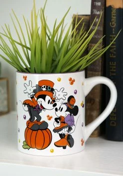 Mickey And Minnie Mouse Let's Party Disney Halloween Mug -Disney shop disney halloween mickey minnie lets party mug alt 3