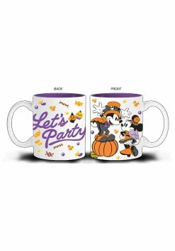 Mickey And Minnie Mouse Let's Party Disney Halloween Mug -Disney shop disney halloween mickey minnie lets party mug alt 4