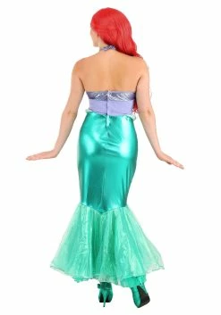 Deluxe Disney Little Mermaid Ariel Women's Costume -Disney shop disney little mermaid ariel deluxe adult costume alt 4