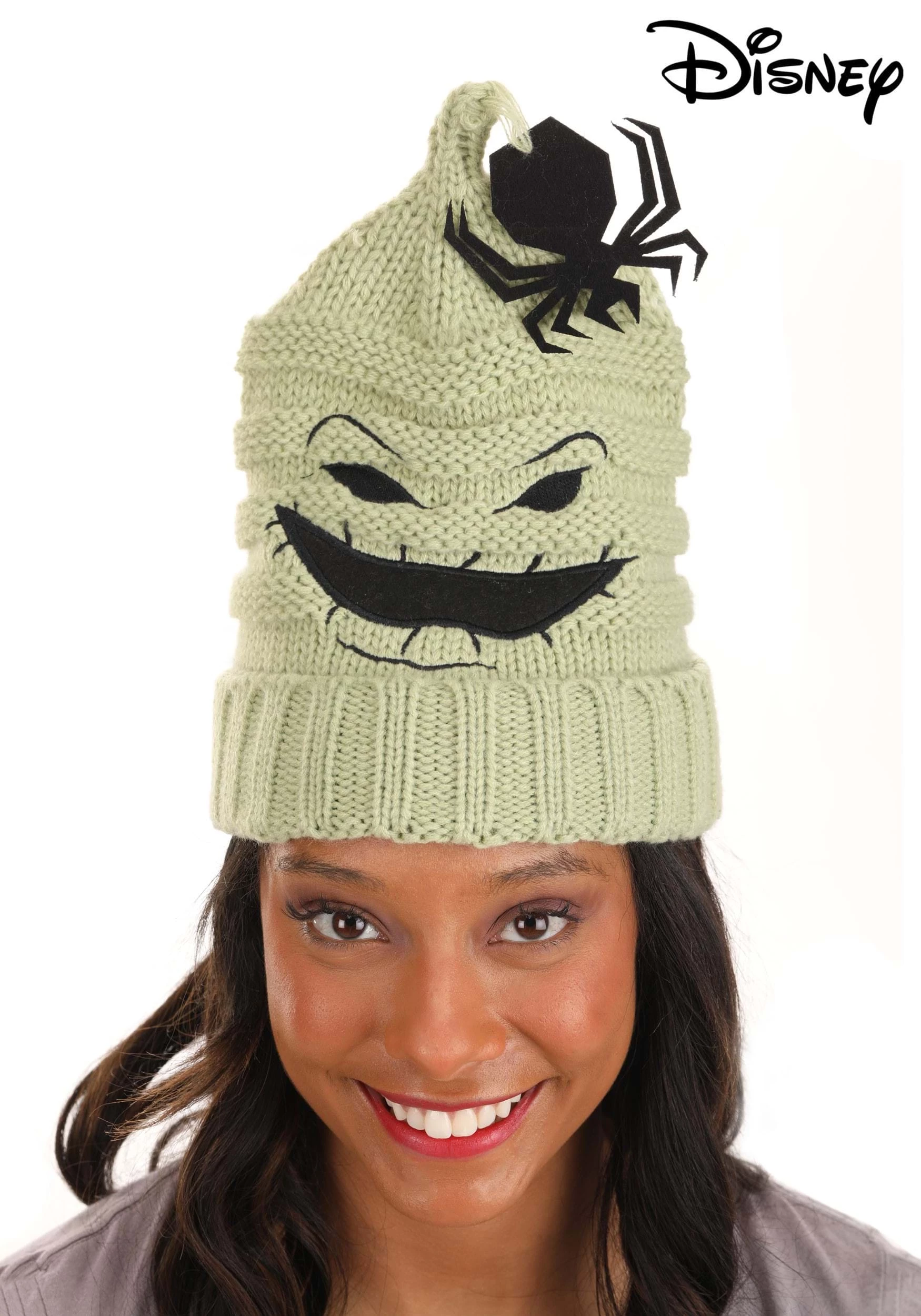 Disney Nightmare Before Christmas Oogie Boogie Adult Knit Hat 3 Disney Nightmare Before Christmas Oogie Boogie Adult Knit Hat