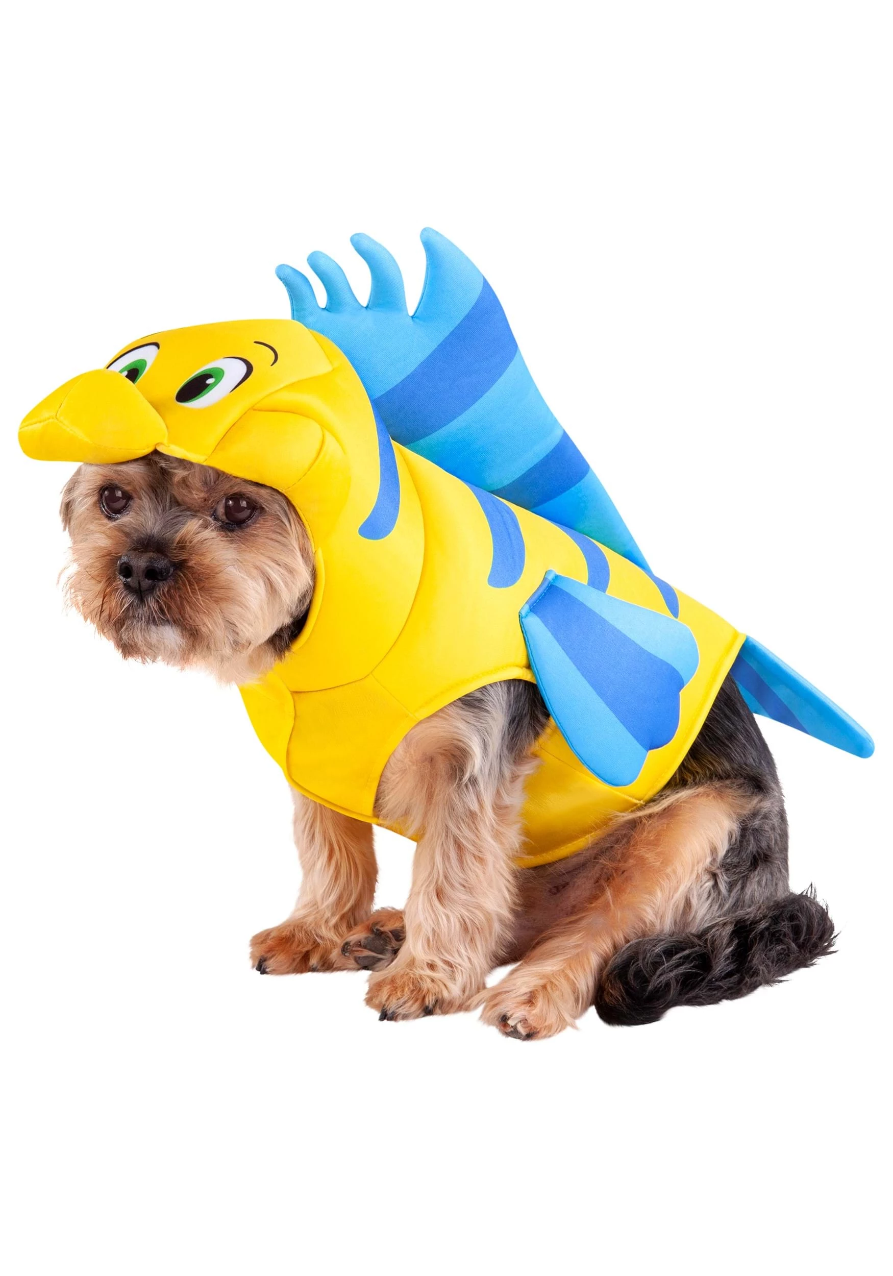 Disney Princess Flounder Pet Costume 3 Disney Princess Flounder Pet Costume