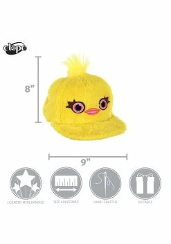 Disney Ducky Toy Story Fuzzy Cap -Disney shop ducky fuzzy cap alt 3