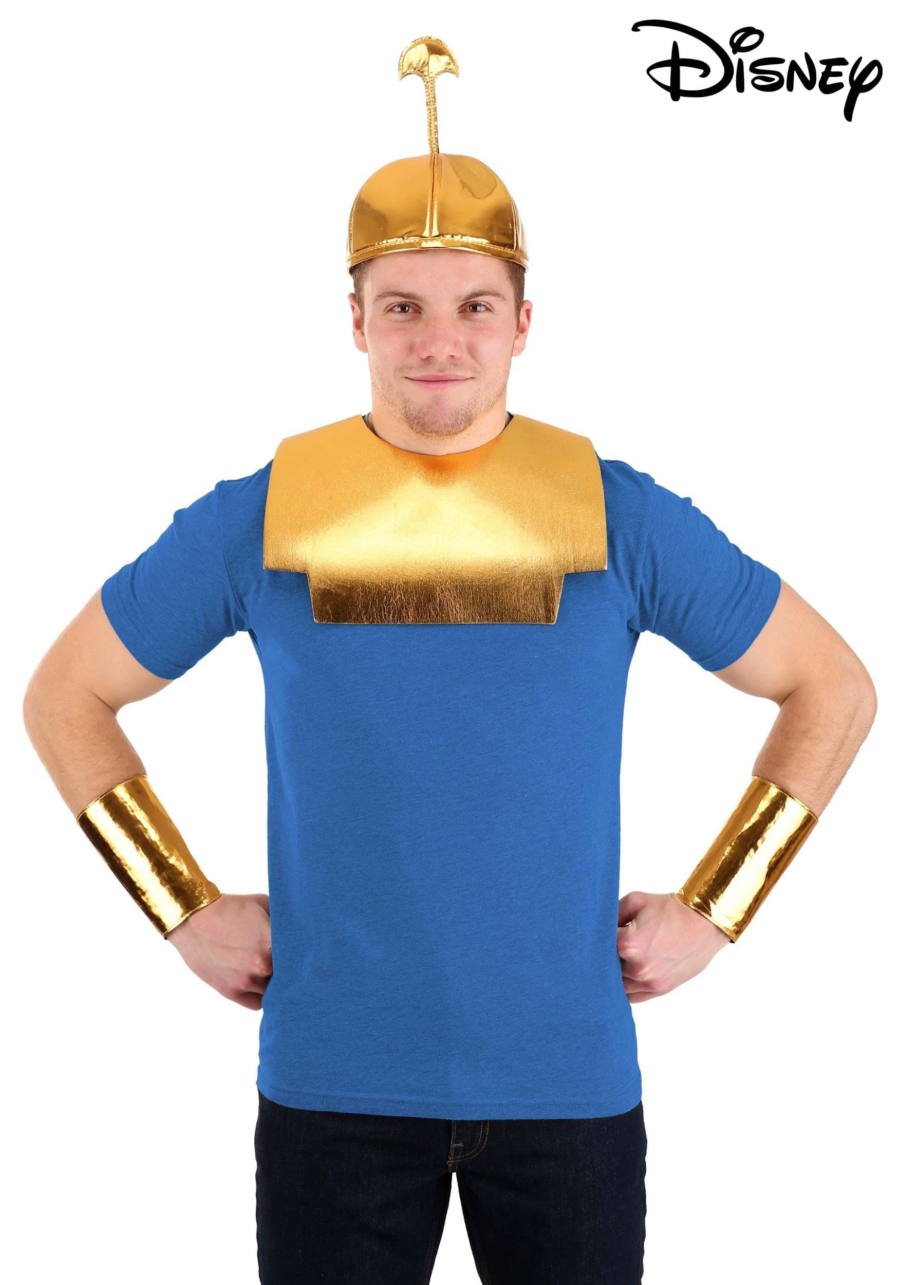 Disney Emperor's New Groove Kronk Hat Cuffs And Collar Costume Kit 3 Disney Emperor's New Groove Kronk Hat Cuffs And Collar Costume Kit