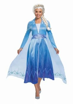 Disguise Deluxe Disney Frozen 2 Elsa Women's Costume -Disney shop frozen 2 womens elsa deluxe costume alt 1