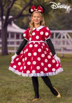 Deluxe Disney Minnie Mouse Costume For Girls