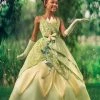 Armada Girl's Disney Deluxe The Princess And The Frog Tiana Costume -Disney shop girls deluxe tiana costume 2