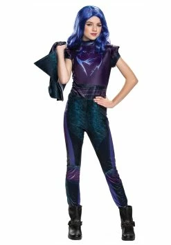 Disguise Disney Descendants 3 Girls Mal Classic Costume -Disney shop girls disney descendants 3 mal classic costume alt 2