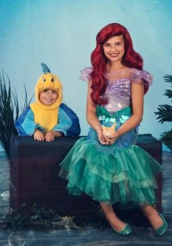 Disney Little Mermaid Ariel Costume For Girls -Disney shop girls little mermaid ariel costume alt 2