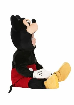 Snuggly Disney Mickey Mouse Baby Costume 12 Snuggly Disney Mickey Mouse Baby Costume -Disney shop infant snuggly mickey mouse costume alt 4