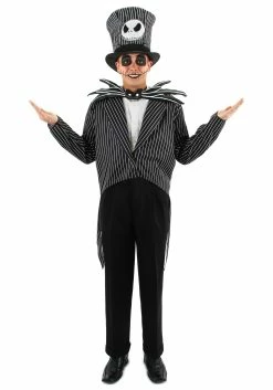 Disney Black Jack Skellington Costume Top Hat