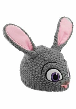 Disney Judy Hopps Knit Gray Beanie -Disney shop judy hopps knit beanie alt 2