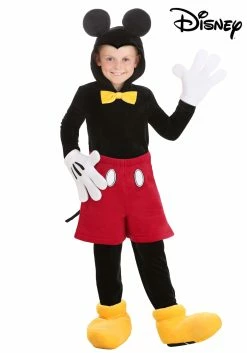Disney Deluxe Mickey Mouse Costume For Kids -Disney shop kids deluxe mickey mouse costume alt 7