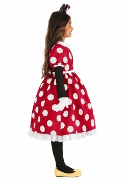 Deluxe Disney Minnie Mouse Costume For Girls -Disney shop kids deluxe minnie mouse costume alt 4