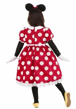 Deluxe Disney Minnie Mouse Costume For Girls -Disney shop kids deluxe minnie mouse costume alt 5