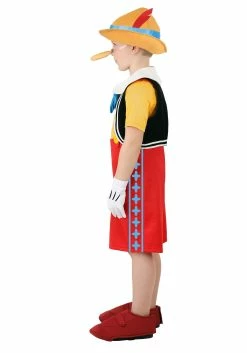Deluxe Disney Pinocchio Costume For Kids -Disney shop kids deluxe pinocchio costume alt 3
