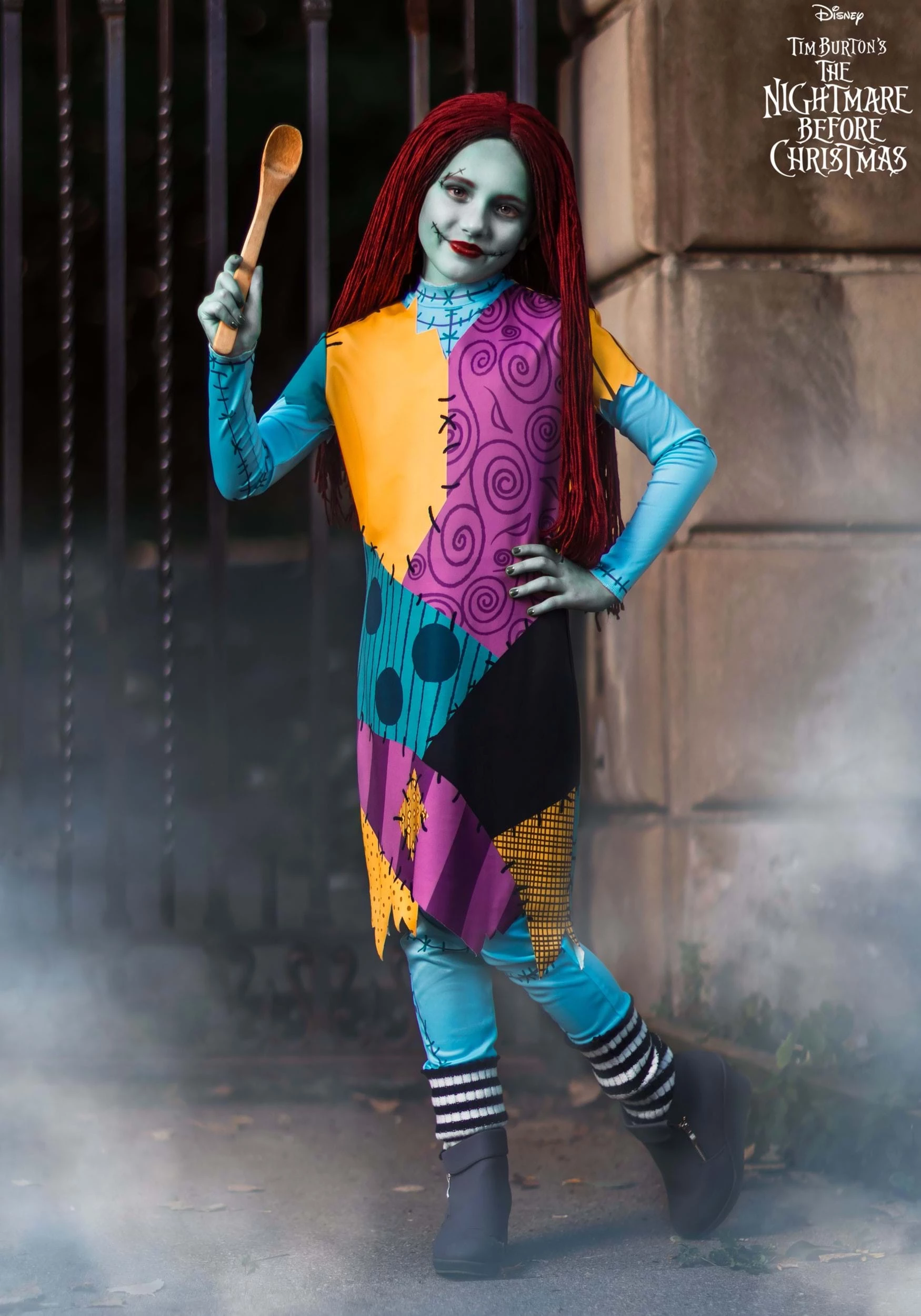 Armada Kid's Disney Nightmare Before Christmas Deluxe Sally Costume 3 Armada Kid's Disney Nightmare Before Christmas Deluxe Sally Costume