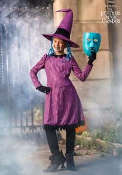Disney Nightmare Before Christmas Shock Costume For Girls