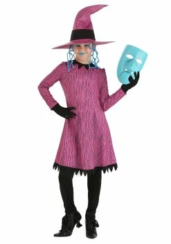 Disney Nightmare Before Christmas Shock Costume For Girls -Disney shop kids nightmare before christmas shock costume alt 7