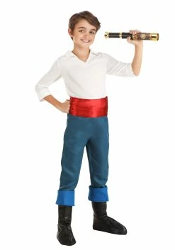 Armada Disney The Little Mermaid Prince Eric Costume For Boys -Disney shop kids prince eric costume alt 6
