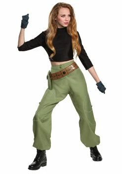 Disney Kim Possible Animated Series Women's Kim Possible Costume
